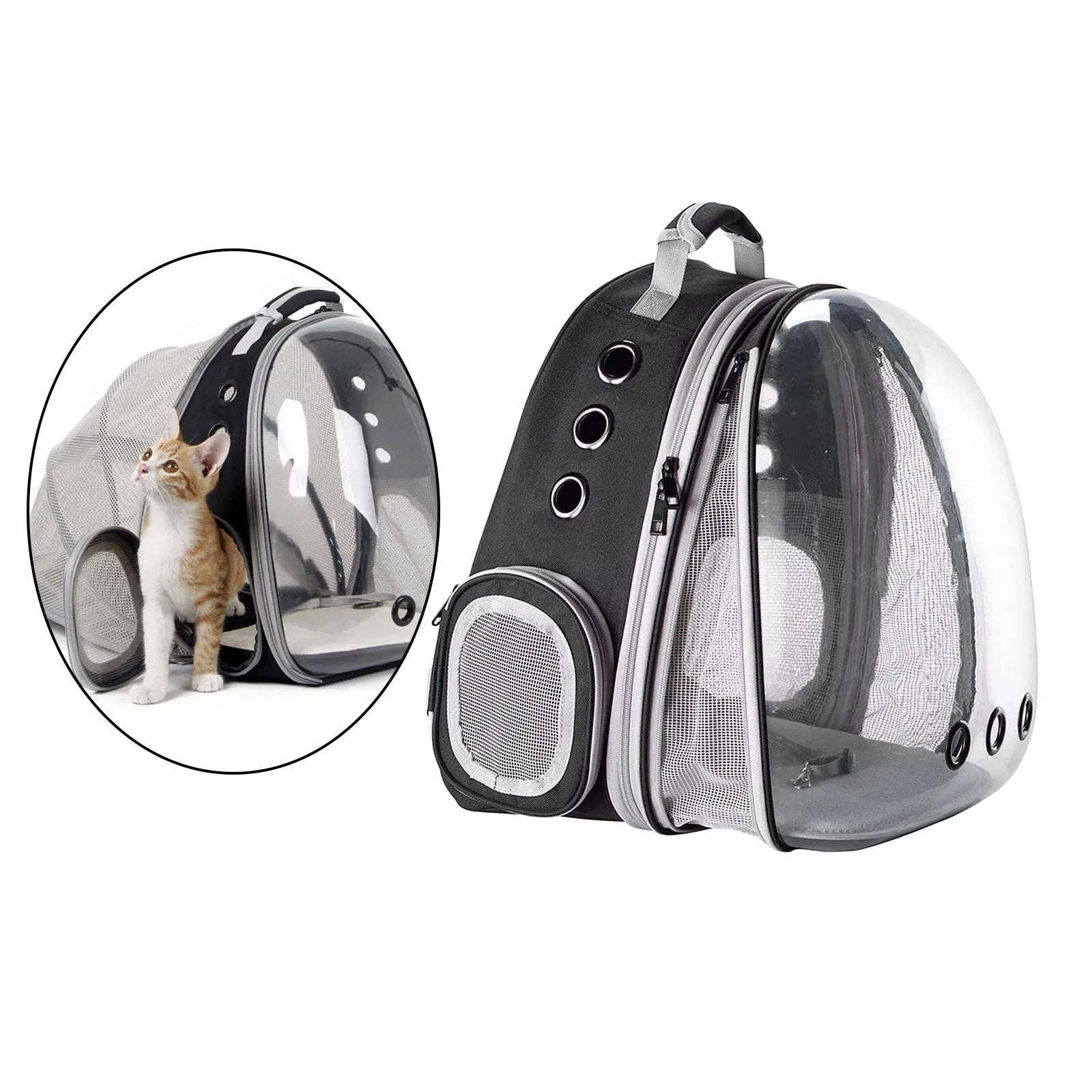 Space Capsule Bubble Pet Carrier Backpack cat