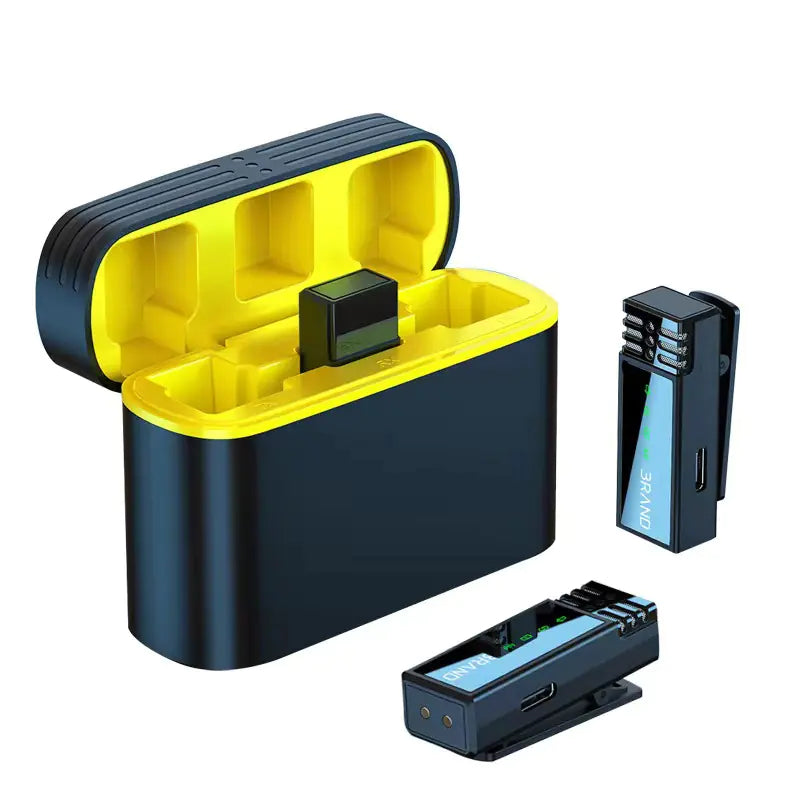 Wireless Clip-On Microphone with Noise Reduction