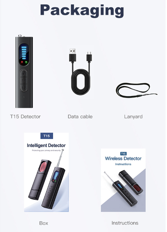 Wireless Signal Detector &amp; Camera Anti-Theft Device