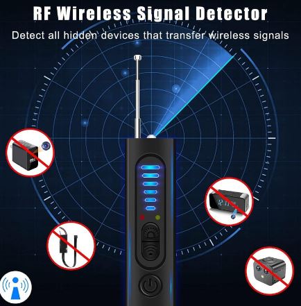 Wireless Signal Detector &amp; Camera Anti-Theft Device