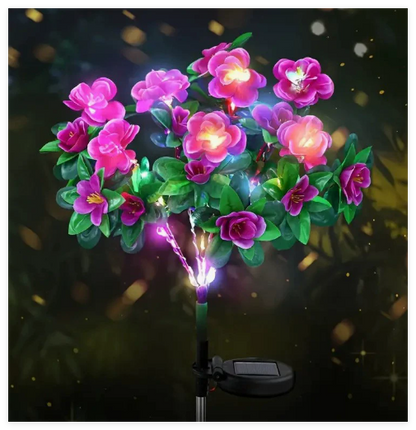 Azalea Flowers LED Garden Lights (One Piece)