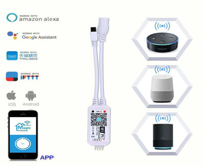 LED Bluetooth RGB Strip Light with App Control