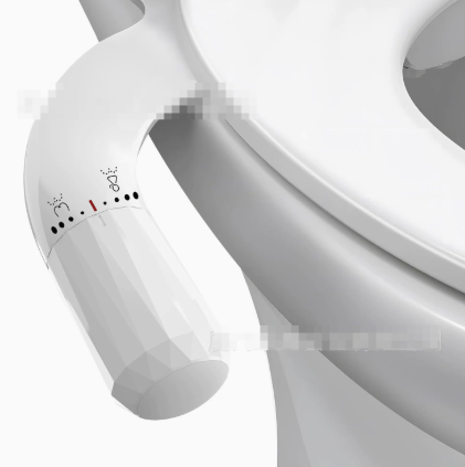 Ultra-thin Battery-free Bidet with Dual Nozzles
