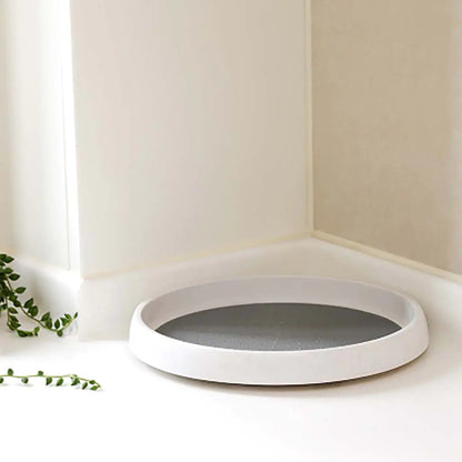Rotating Spice Organizer Rack with Round Tray