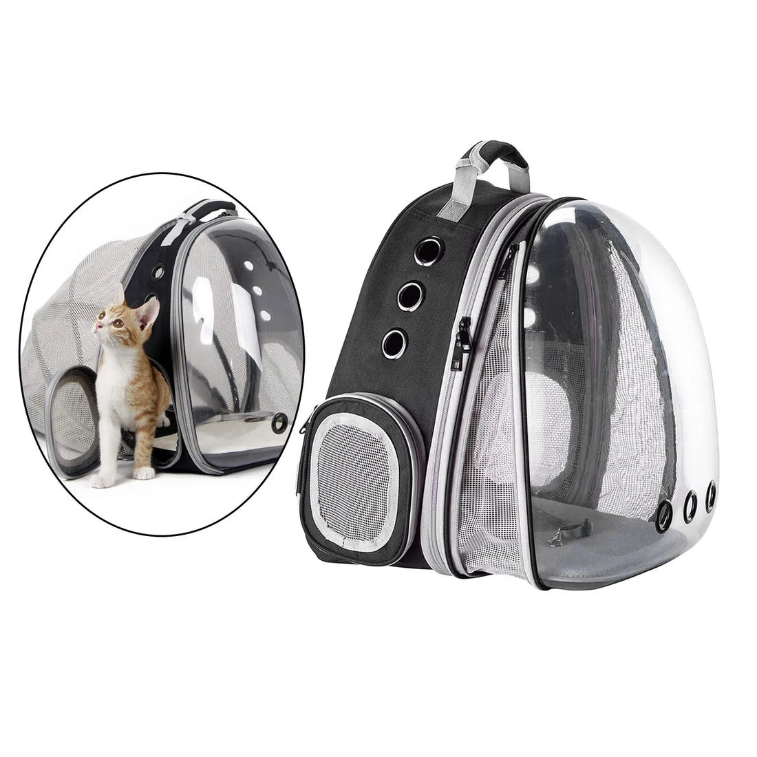 Space Capsule Bubble Pet Carrier Backpack cat