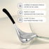 Stainless Steel Ice Facial Roller for face puffiness skincare