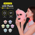 LED Red Blue Light Therapy Face Mask skincare