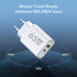 GaN 100W USB-C 4 port charger travel compact