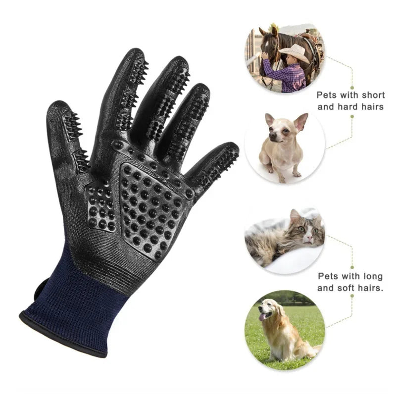 Pet Grooming Glove fur removal