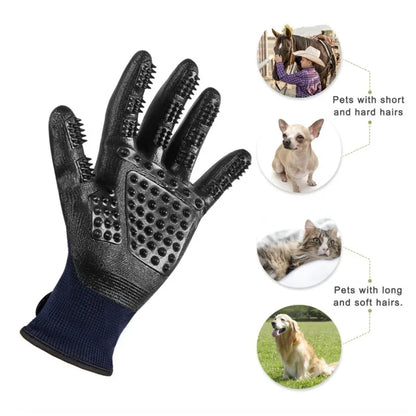 Pet Grooming Glove fur removal