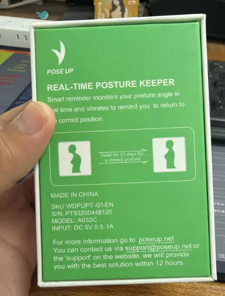 Smart Posture Corrector with Mobile App